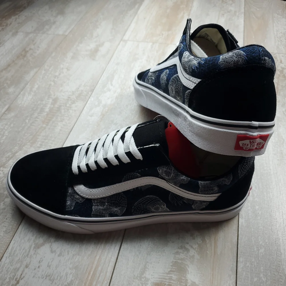 Vans Old Skool Wireframe Skulls - Picture 6 of 8